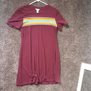 Womans Medium - XL junior T-Shirt Dress